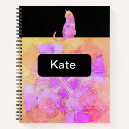 Mandala Warm Chalk Sketch ノートブック