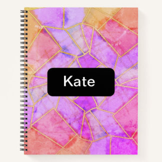 Mandala warm Chalk Sketch ノートブック