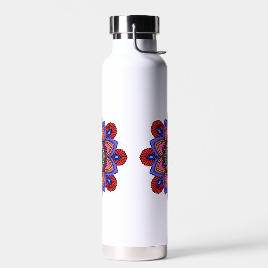 Mandala water bottle ウォーターボトル (左面)