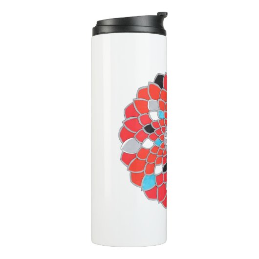 Mandala water bottle  タンブラー (回転左)