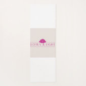 Mandala-White ヨガマット (裏面)