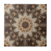 Mandala with Hexagonal Elements タイル (正面)