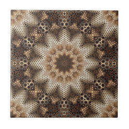 Mandala with Hexagonal Elements タイル