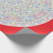 Mandala Zen Yoga Spiritual  ラッピングペーパー (角)