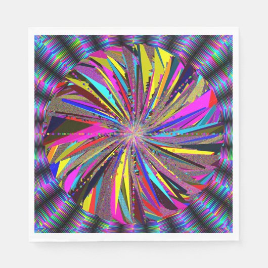 Mandalaart  スタンダードランチョンナプキン (正面)