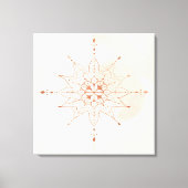Mandalas Boho Wall Art | Sacred Geometry  キャンバスプリント (正面)