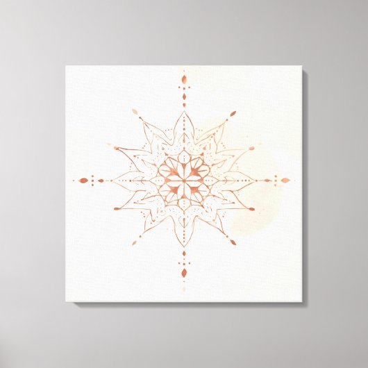 Mandalas Boho Wall Art | Sacred Geometry  キャンバスプリント (正面)