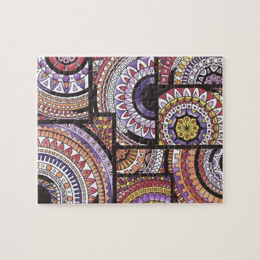 Mandalas GraphiZen ジグソーパズル (横)