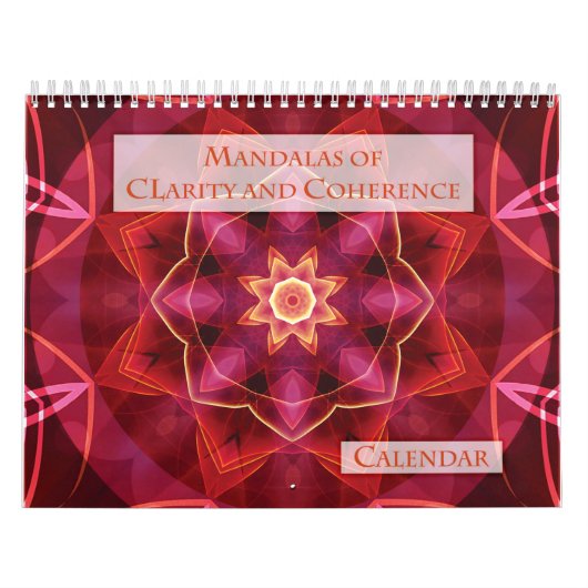 Mandalas of Clarity & Coherence Calendar カレンダー (カバー)