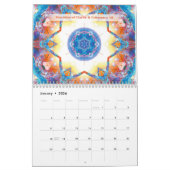 Mandalas of Clarity & Coherence Calendar カレンダー (1月 2026)