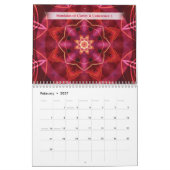 Mandalas of Clarity & Coherence Calendar カレンダー (2月 2027)
