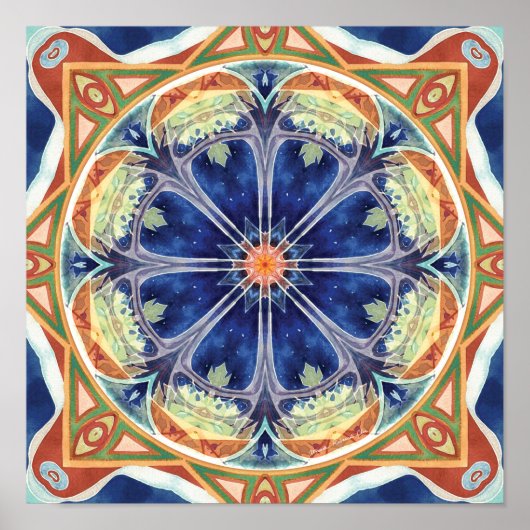 Mandalas of Forgiveness and Release 8 Poster ポスター (正面)
