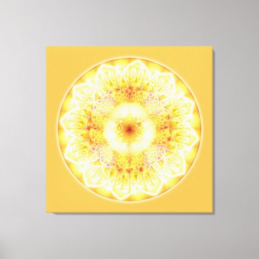 Mandalas of Healing & Awakening, No. 1, canvas キャンバスプリント (正面)