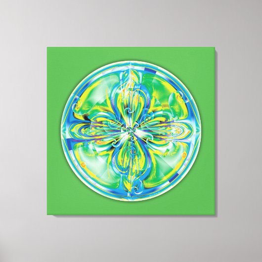 Mandalas of Healing & Awakening, No.6, Canvas キャンバスプリント (正面)