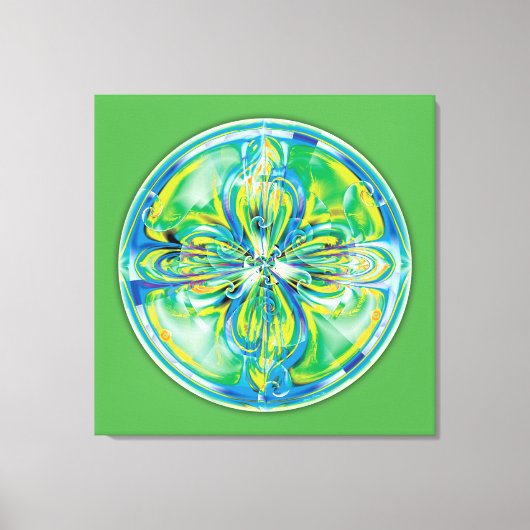 Mandalas of Healing & Awakening, No.6, Canvas キャンバスプリント (正面)