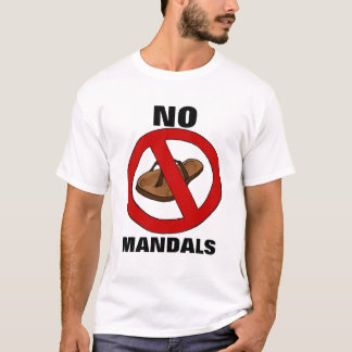 mandals無し tシャツ