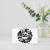 Mandan All Class Reunion Business Card 名刺 (スタンド正面)