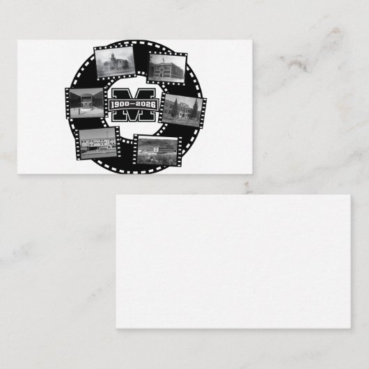 Mandan All Class Reunion Business Card 名刺 (正面/裏面)