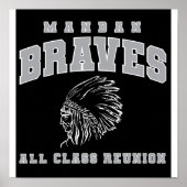 Mandan All Class Reunion Poster ポスター (正面)