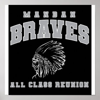 Mandan All Class Reunion Poster ポスター