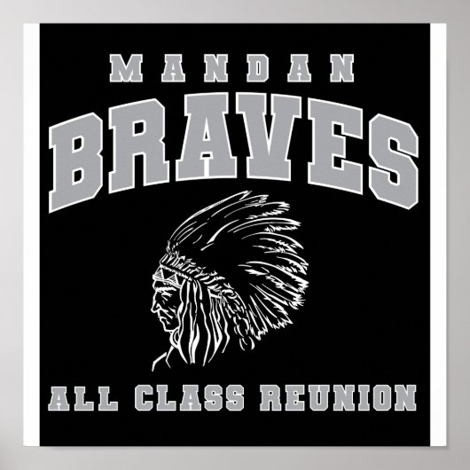 Mandan All Class Reunion Poster ポスター (正面)