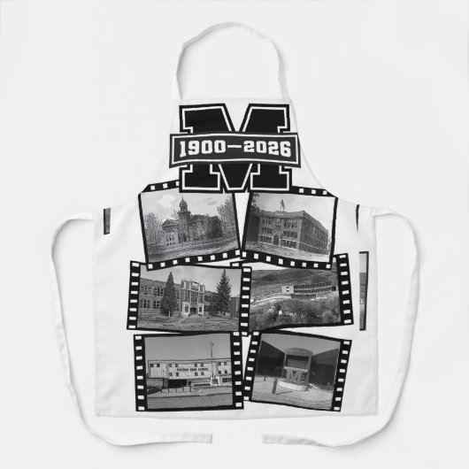 Mandan Braves All Class Reunion Apron エプロン (正面)