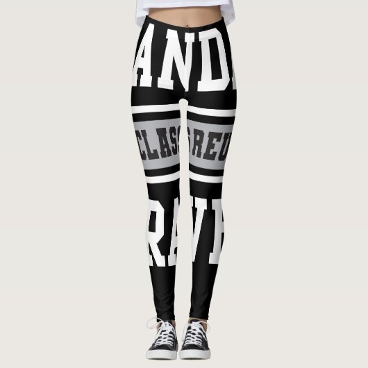 Mandan Braves All Class Reunion Leggings レギンス (正面)