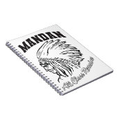 Mandan Braves All Class Reunion Notebook ノートブック (右側)