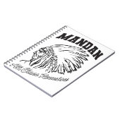 Mandan Braves All Class Reunion Notebook ノートブック (左側)