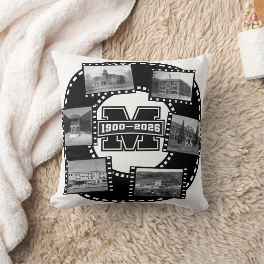 Mandan Braves All Class Reunion Pillow クッション (ブランケット)