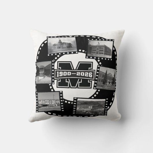 Mandan Braves All Class Reunion Pillow クッション (裏面)