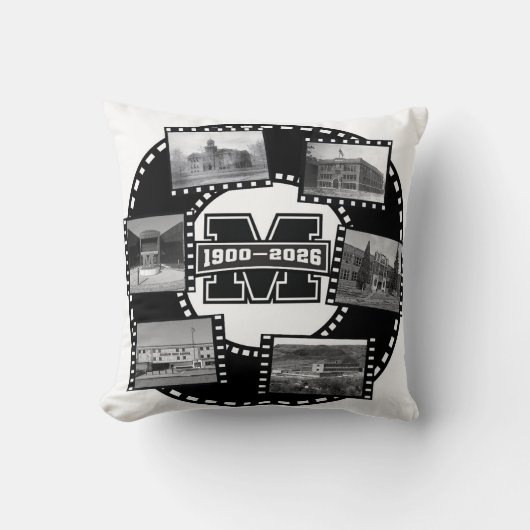 Mandan Braves All Class Reunion Pillow クッション (正面)
