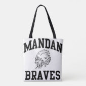 Mandan Braves All Class Reunion Tote トートバッグ (裏面)