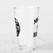 Mandan Braves Pint Glass タンブラーグラス (左)