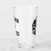 Mandan Braves Pint Glass タンブラーグラス (右)
