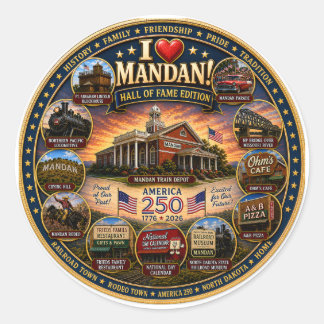 "Mandan Legacy Edition" ステッカー