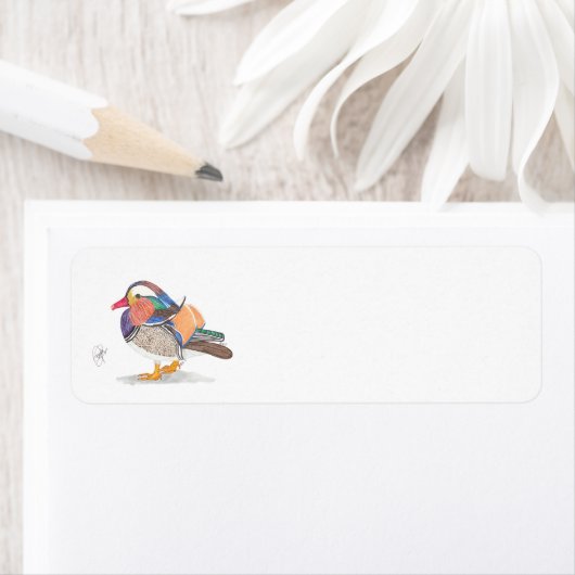 MANDARIN DUCK ラベル (インサイチュ)