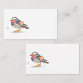 MANDARIN DUCK 名刺 (正面/裏面)