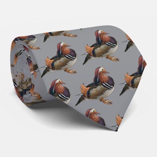 Mandarin Duck Tie ネクタイ (ロール)