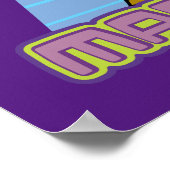 Mandark Character Name Graphic ポスター (角)