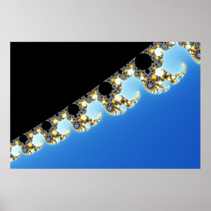 MandelbrotのズームレンズD02 ポスター