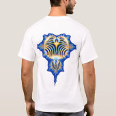 Mandelbrotのティー Tシャツ (裏面)