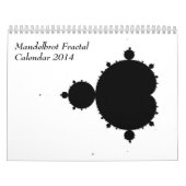 Mandelbrotのフラクタルのカレンダー2014年 カレンダー (カバー)
