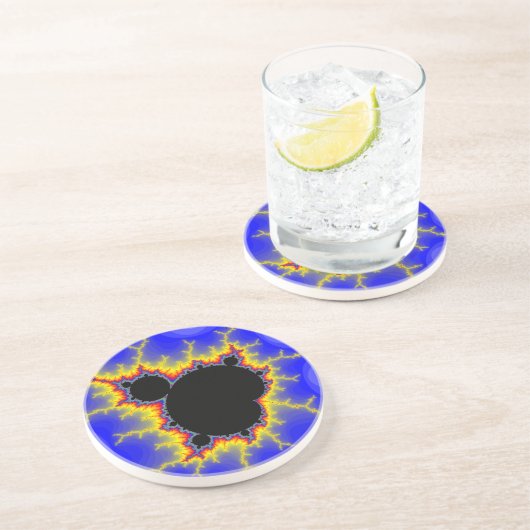 Mandelbrotの一定のフラクタルのコースター コースター (側面)