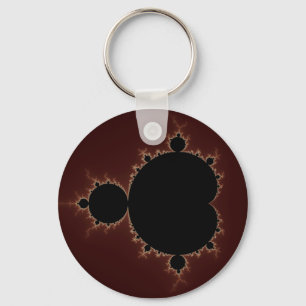 Mandelbrotは08を-フラクタル置きました キーホルダー