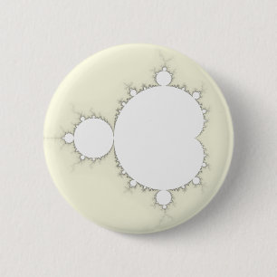 Mandelbrotは09を-フラクタル置きました 缶バッジ
