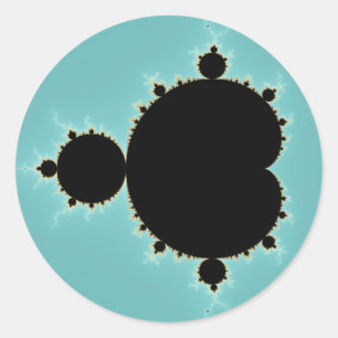Mandelbrotセット06 – フラクタル ラウンドシール