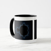 Mandelbrotセット07 – フラクタル マグカップ (正面左)