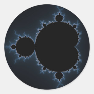 Mandelbrotセット07 – フラクタル ラウンドシール