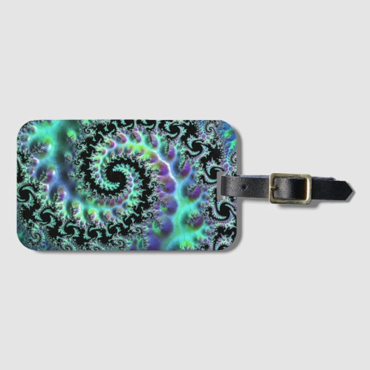 Mandelbrot Discoveryラゲッジタグ ラゲッジタグ (正面横)